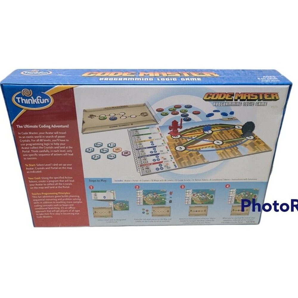 Thinkfun Code Master Programming Logic Minecraft Board Game Brand New Sealed - Picture 2 of 2